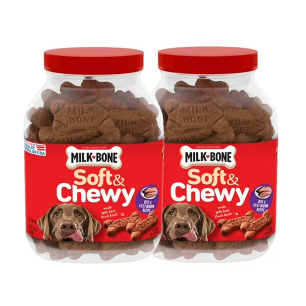 2-Pack--Milk-Bone-Soft-&-Chewy-Beef-&-Filet-Mignon-Recipe-Dog-Snacks